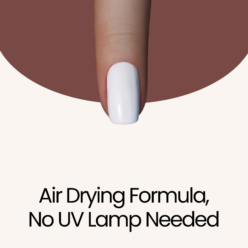 Nail showing air drying formula